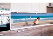 Samolepicí fototapeta do kuchyně - Pláž KI-260-090 | 260x60 cm Samolepící fototapety - Na kuchyňskou linku