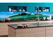 Samolepicí fototapeta do kuchyně - Korálový útes KI-350-013 | 350x60 cm Samolepící fototapety - Na kuchyňskou linku