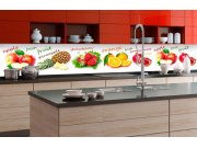 Samolepicí fototapeta do kuchyně - Mix ovoce KI-350-022 | 350x60 cm Samolepící fototapety - Na kuchyňskou linku