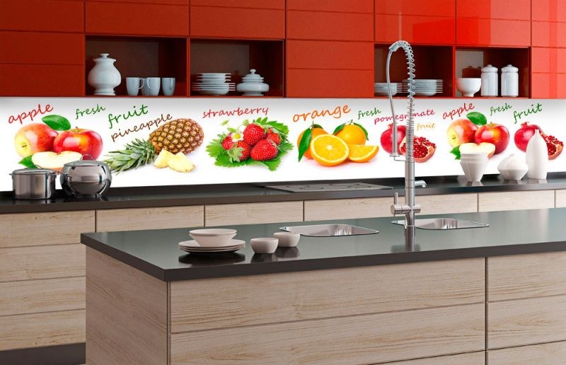 Samolepicí fototapeta do kuchyně - Mix ovoce KI-350-022 | 350x60 cm Samolepicí fototapeta do kuchyně - Mix ovoce KI-350-022 | 350x60 cm