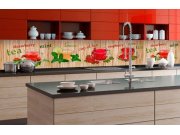 Samolepicí fototapeta do kuchyně - Čaj KI-350-024 | 350x60 cm Samolepící fototapety - Na kuchyňskou linku