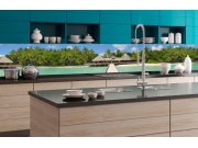 Samolepicí fototapeta do kuchyně - Molo KI-350-035 | 350x60 cm Samolepící fototapety - Na kuchyňskou linku