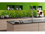 Samolepicí fototapeta do kuchyně - fotbalový míč KI-350-038 | 350x60 cm Samolepící fototapety - Na kuchyňskou linku