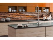 Samolepicí fototapeta do kuchyně - Kůra stromu KI-350-062 | 350x60 cm Samolepící fototapety - Na kuchyňskou linku