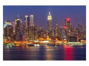 Vliesové fototapety na zeď Manhattan v noci | MS-5-0003 | 375x250 cm