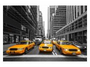 Vliesové fototapety na zeď Taxi ve městě | MS-5-0008 | 375x250 cm