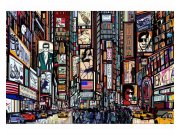 Vliesové fototapety na zeď Náměstí Times Square | MS-5-0013 | 375x250 cm