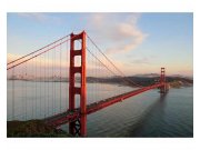 Vliesové fototapety na zeď Most Golden Gate | MS-5-0015 | 375x250 cm