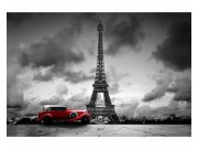 Vliesové fototapety na zeď Retro auto v Paříží | MS-5-0027 | 375x250 cm