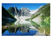 Vliesové fototapety na zeď Jezero Agnes | MS-5-0074 | 375x250 cm