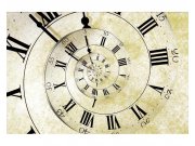 Vliesové fototapety na zeď Spirálové hodiny | MS-5-0272 | 375x250 cm