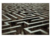 Vliesové fototapety na zeď 3D labyrint | MS-5-0279 | 375x250 cm