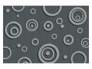 Vliesové fototapety na zeď 3D Kovové kruhy | MS-5-0302 | 375x250 cm Fototapety vliesové
