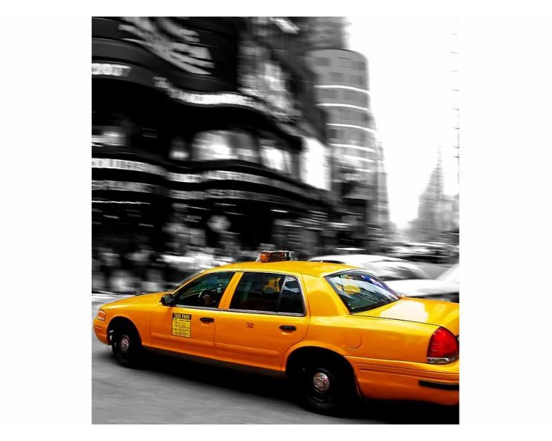 Vliesové fototapety na zeď Žluté taxi | MS-3-0007 | 225x250 cm - Fototapety vliesové