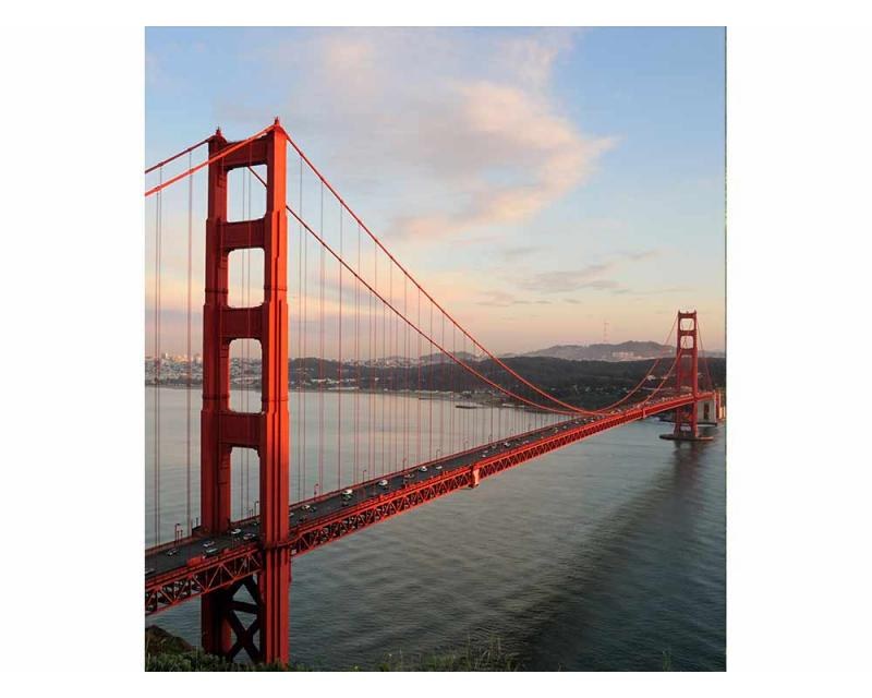 Vliesové fototapety na zeď Most Golden Gate | MS-3-0015 | 225x250 cm - Fototapety vliesové