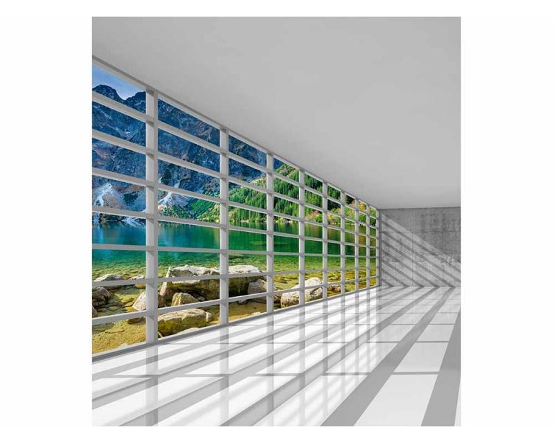 Vliesové fototapety na zeď Interiér s výhledem | MS-3-0039 | 225x250 cm - Fototapety vliesové
