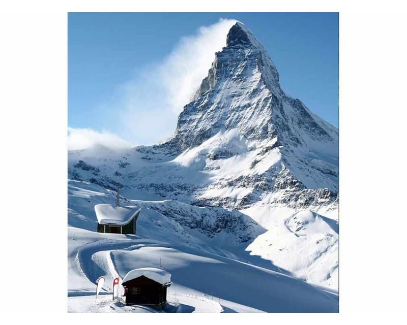 Vliesové fototapety na zeď Matterhorn | MS-3-0073 | 225x250 cm - Fototapety vliesové