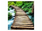 Vliesové fototapety na zeď Dřevěná lávka | MS-3-0080 | 225x250 cm Fototapety vliesové