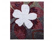 Vliesové fototapety na zeď Červená mozaika | MS-3-0114 | 225x250 cm