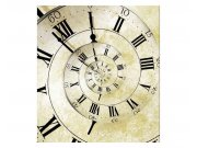 Vliesové fototapety na zeď Spirálové hodiny | MS-3-0272 | 225x250 cm