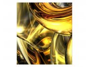 Vliesové fototapety na zeď Zlatý abstrakt | MS-3-0291 | 225x250 cm