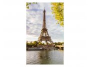 Vliesové fototapety na zeď Seina v Paříži | MS-2-0028 | 150x250 cm Fototapety vliesové
