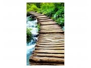 Vliesové fototapety na zeď Dřevěná lávka | MS-2-0080 | 150x250 cm Fototapety vliesové