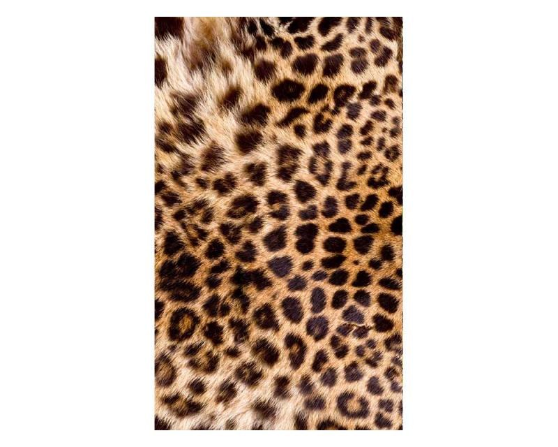 Vliesové fototapety na zeď Leopardí kůže | MS-2-0184 | 150x250 cm - Fototapety vliesové