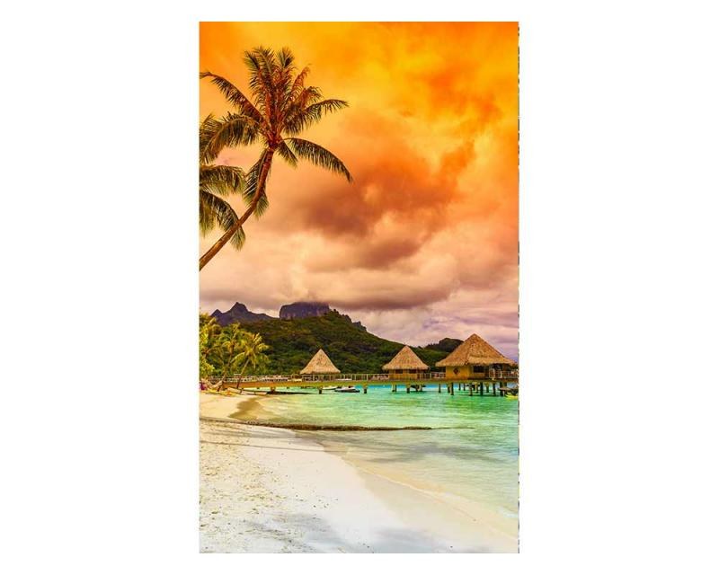 Vliesové fototapety na zeď Polynésie | MS-2-0211 | 150x250 cm