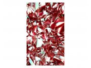 Vliesové fototapety na zeď Červený krystal | MS-2-0281 | 150x250 cm Fototapety vliesové