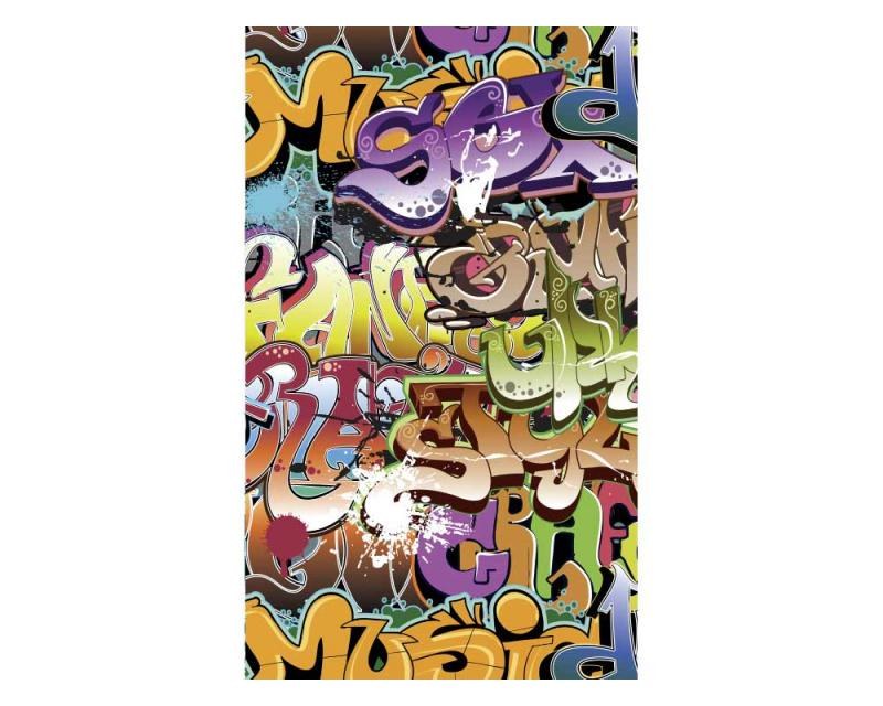 Vliesové fototapety na zeď Graffiti | MS-2-0322 | 150x250 cm - Fototapety vliesové