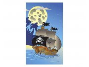 Vliesové fototapety na zeď Pirátská loď | MS-2-0335 | 150x250 cm Fototapety vliesové