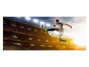 Panoramatické vliesové fototapety na zeď Fotbalový hráč | MP-2-0306 | 375x150 cm