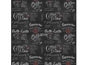 Papírová tapeta caffe shop Aldora 234602, lepidlo zdarma Tapety Rasch - Tapety Aldora