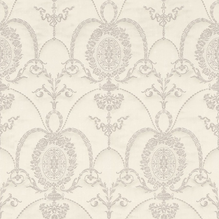 Barokní vliesová tapeta Krémové ornamenty Trianon 532104 | lepidlo zdarma - Tapety Trianon