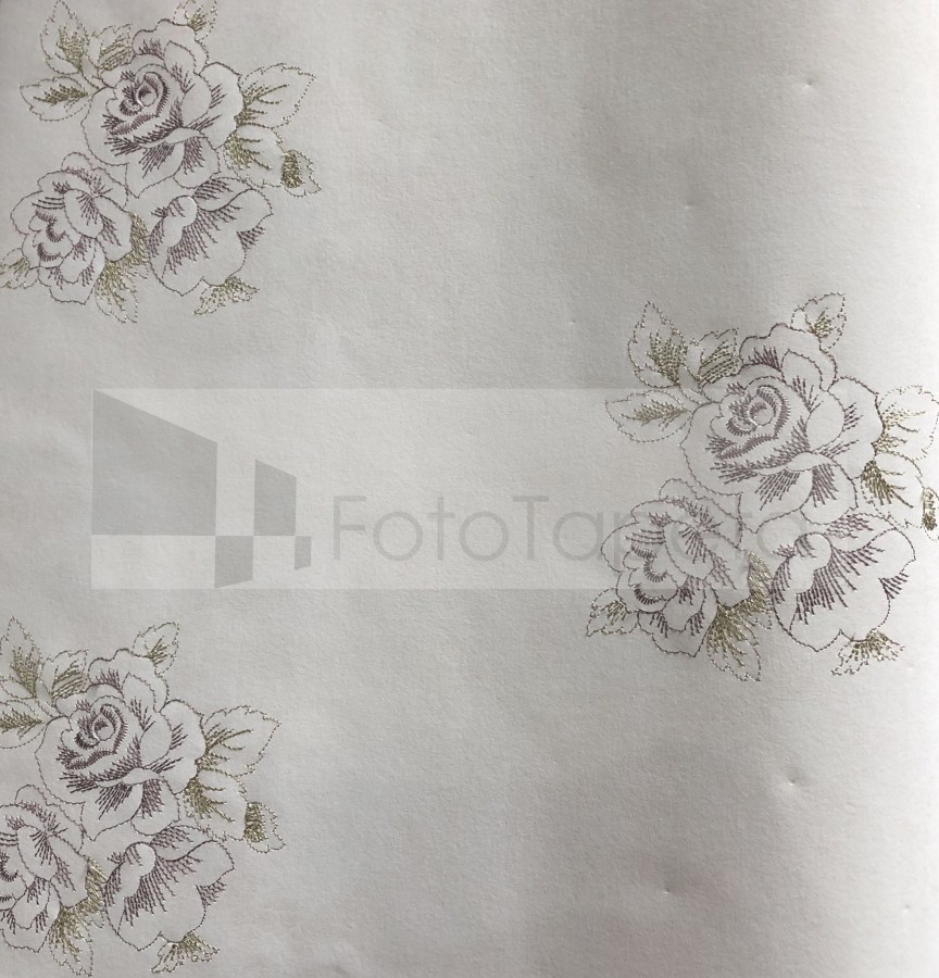 Luxusní tapeta Rose bílá barevné růže 6627 - Tapety Brilliant