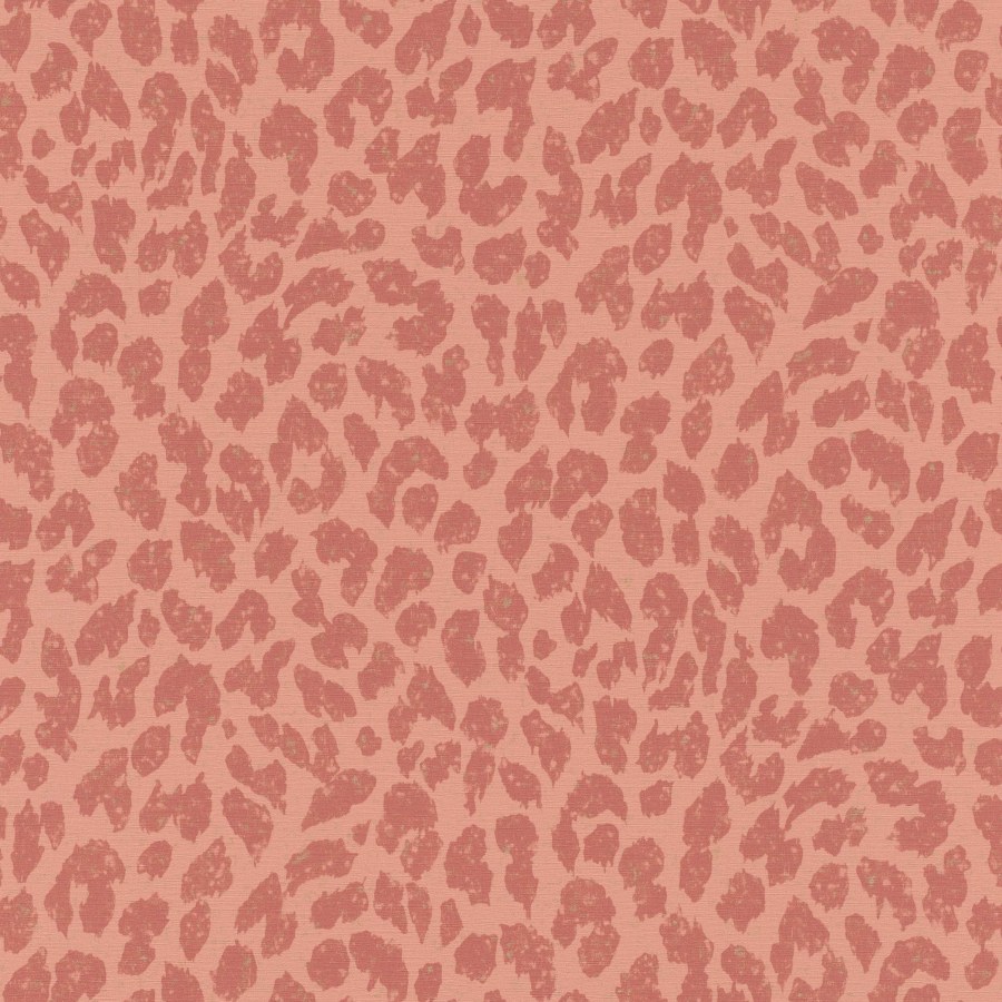 Vliesová tapeta Freundin 465020, růžová s motivem gepardí kůže