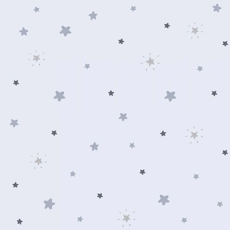 Dětská vliesová tapeta hvězdy Sweet Dreams ND21144 | 0,53 x 10 m | Lepidlo zdarma