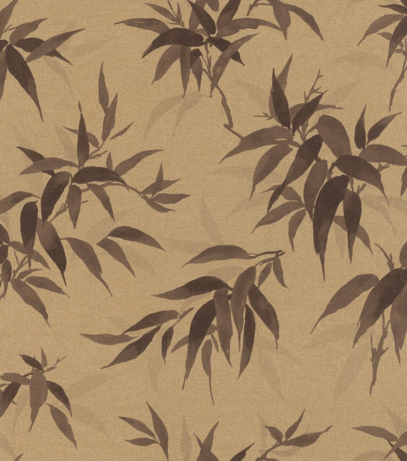 Vliesová omyvatelná tapeta listy Kimono 409765 | Lepidlo zdarma