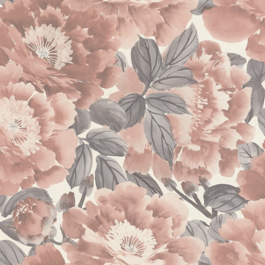 Vliesová omyvatelná tapeta květinový vzor Kimono 408331 | Lepidlo zdarma