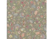 Vliesová omyvatelná tapeta Květinový ornament 220475 Botanica | Lepidlo zdarma Tapety Vavex - Tapety Botanica