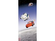 Vliesová fototapeta Cars ve vesmíru FTDNV-5431 | 90x202 cm Fototapety pro děti