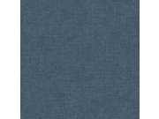 Tmavě modrá vliesová tapeta imitace látky FT221270 | Lepidlo zdarma
