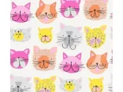 36754-2 Dječja papirnata tapeta za zid Mačke Na skladištu