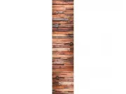 DS-007 Samolepící tapeta DŘEVĚNÁ ZEĎ - samolepící dekorační pás| 60 x 260 cm | Lepidlo zdarma Tapety AS Création - DIMEX LINE