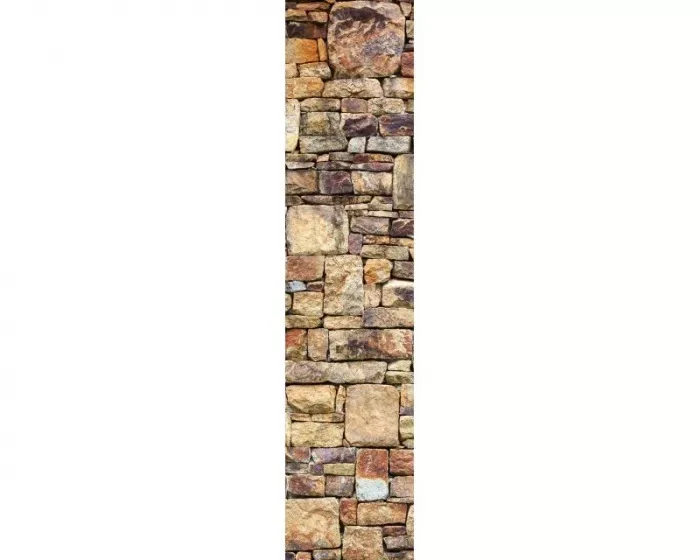DS-011 Samolepící tapeta KAMENNÁ STĚNA - samolepící dekorační pás| 60 x 260 cm | Lepidlo zdarma
