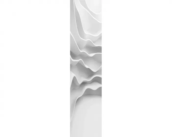 DS-015 Samolepící tapeta 3D VLNA - samolepící dekorační pás| 60 x 260 cm | Lepidlo zdarma