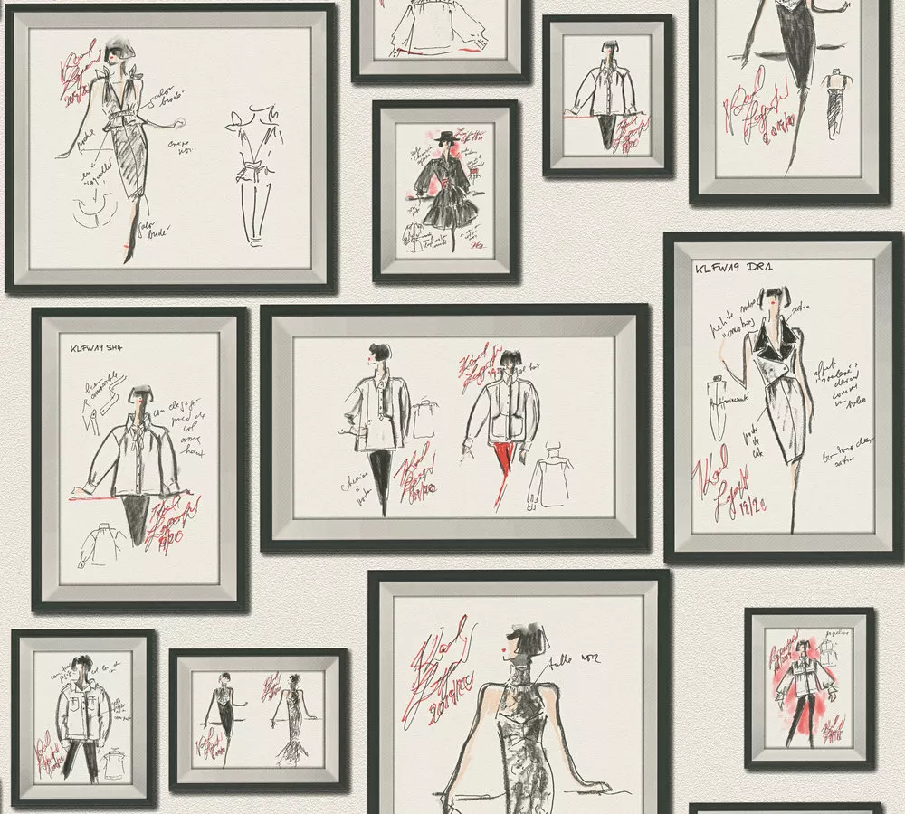Vliesová tapeta na zeď Karl Lagerfeld 37846-3 | Lepidlo zdarma - Karl Lagerfeld