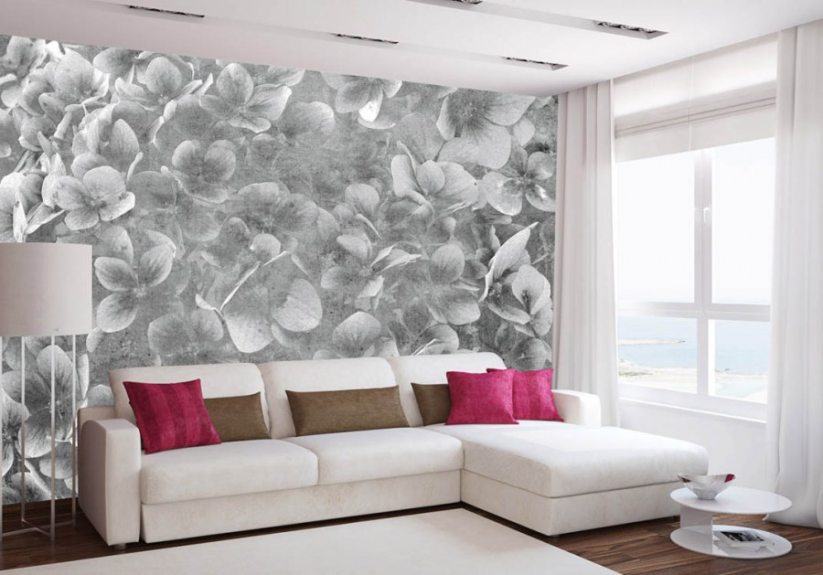 Vliesová fototapeta na zeď Abstrakt květy jabloně 3 | Lepidlo zdarma - Fototapety vliesové