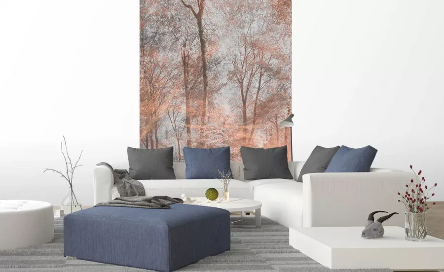 Fototapety vliesové - MS-2-0390 Vliesové fototapety na zeď Abstrakt barevný les | 150 x 250 cm MS-2-0390 Vliesové fototapety na zeď Abstrakt barevný les | 150 x 250 cm - Fototapety vliesové